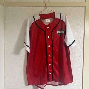 Amazon.co.jp: ウルフドッグス名古屋 ベースボールTシャツ 白